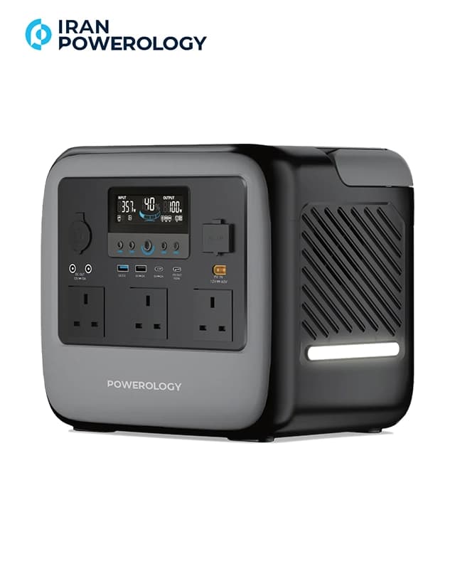 پاور استیشن 2000 وات پاورولوژی Powerology Pater IV 2000W Portable Power Station PWGC2000GY — تصویر ۵