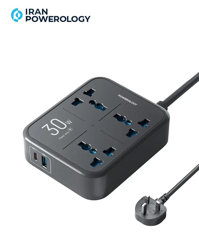چند راهی پاورولوژی Powerology Power Strip 3250W PWCUQC037