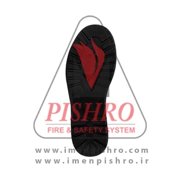 پوتین ایمنی نگهبانی مدل اورانوس مشکی — تصویر ۱۱