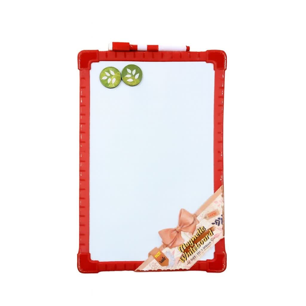 تخته وایت برد 25*35 مغناطیسی با طرح مگنت برگ