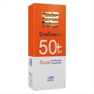 کرم ژل ضد آفتاب 50+ SPF، رنگی (لایت)، مناسب پوست چرب