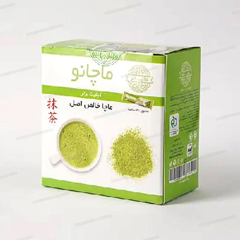 ماچانو ماچا خالص اصل پپتینا بسته 30 عدد ساشه ای با بهترین قیمت + خرید آنلاین — تصویر ۲
