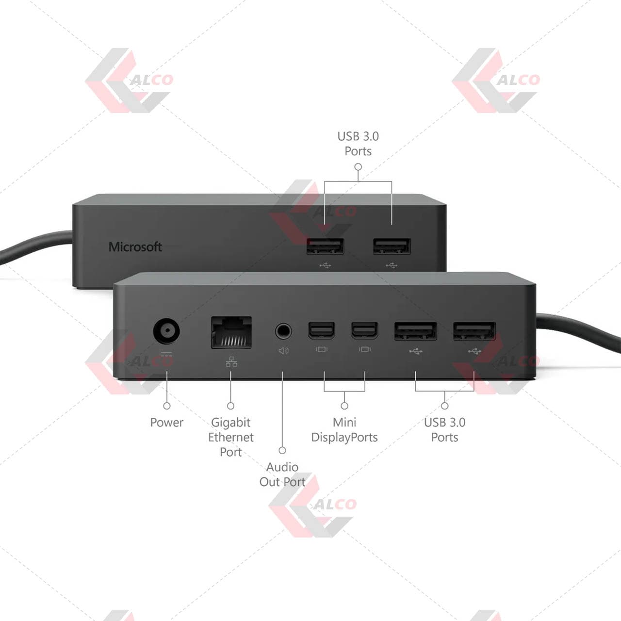 داک مایکروسافت مدل Surface Dock — تصویر ۲