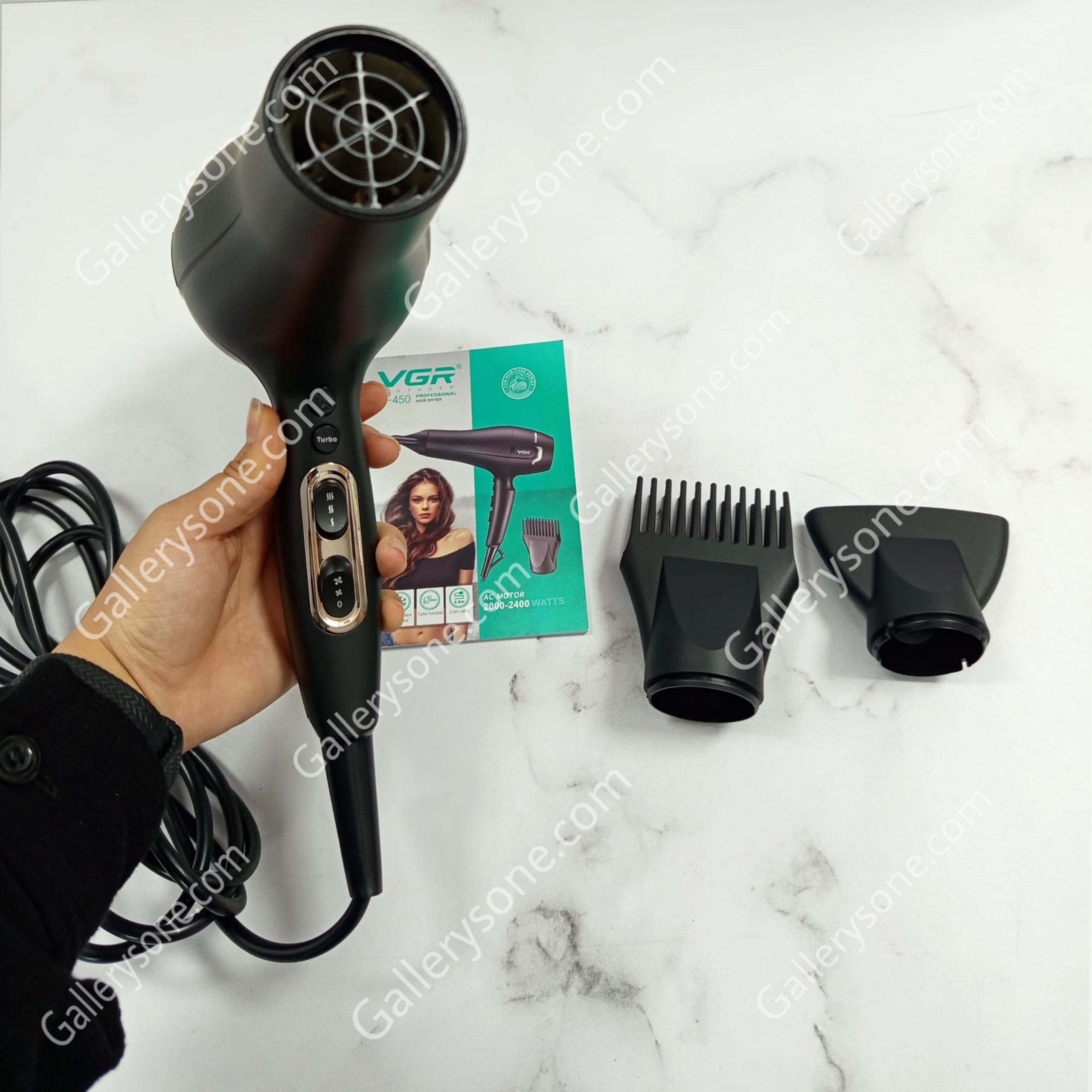 سشوار حرفهای VGR مدل V-450 — تصویر ۱۰