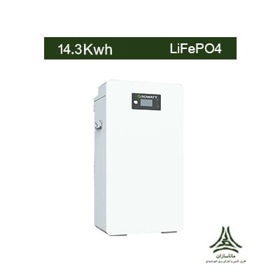 باتری لیتیوم فسفات آهن (LiFePO4) ظرفیت 14.3Kwh برند GROWATT مدل Hope 14.3L-A1