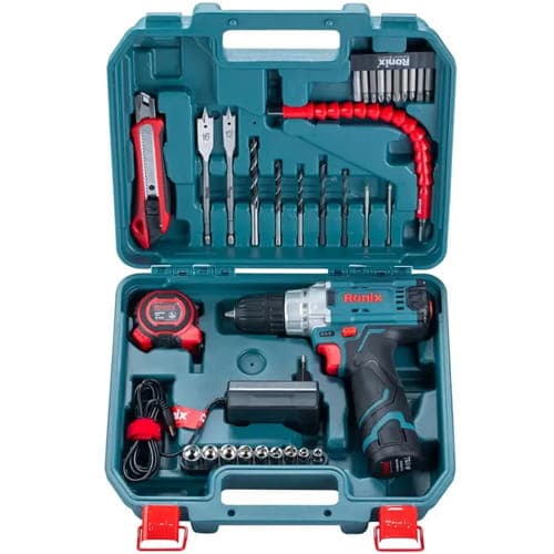 کیت دریل شارژی 12 ولت رونیکس مدل RS-8611 — تصویر ۳
