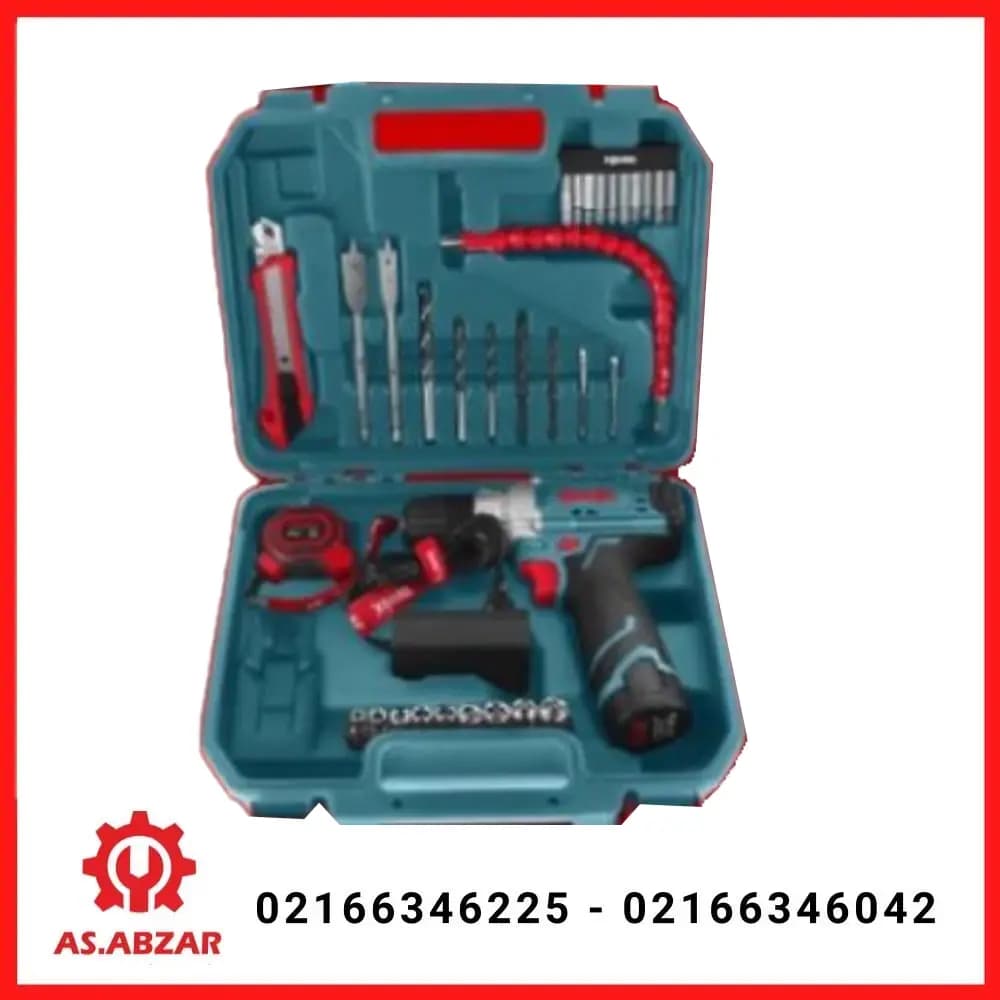 کیت دریل شارژی 12 ولت رونیکس مدل RS-8611