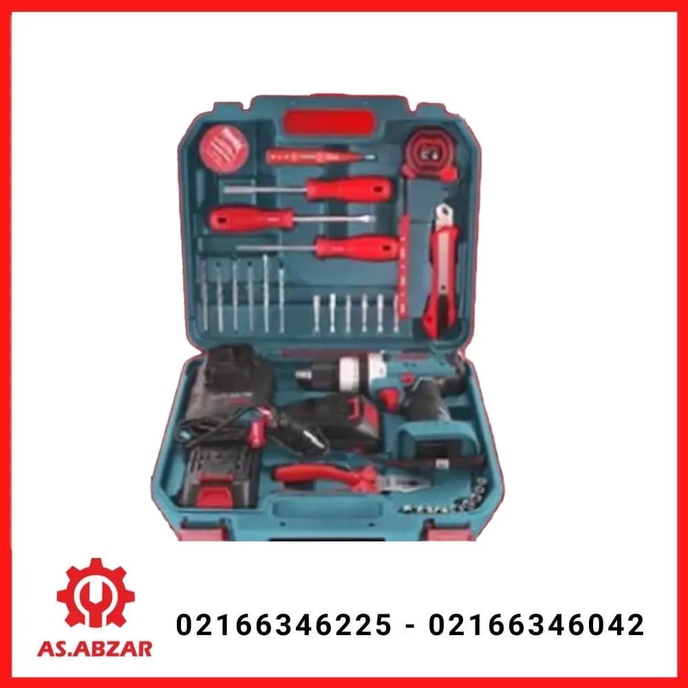کیت دریل شارژی 15 ولت رونیکس مدل RS-8615