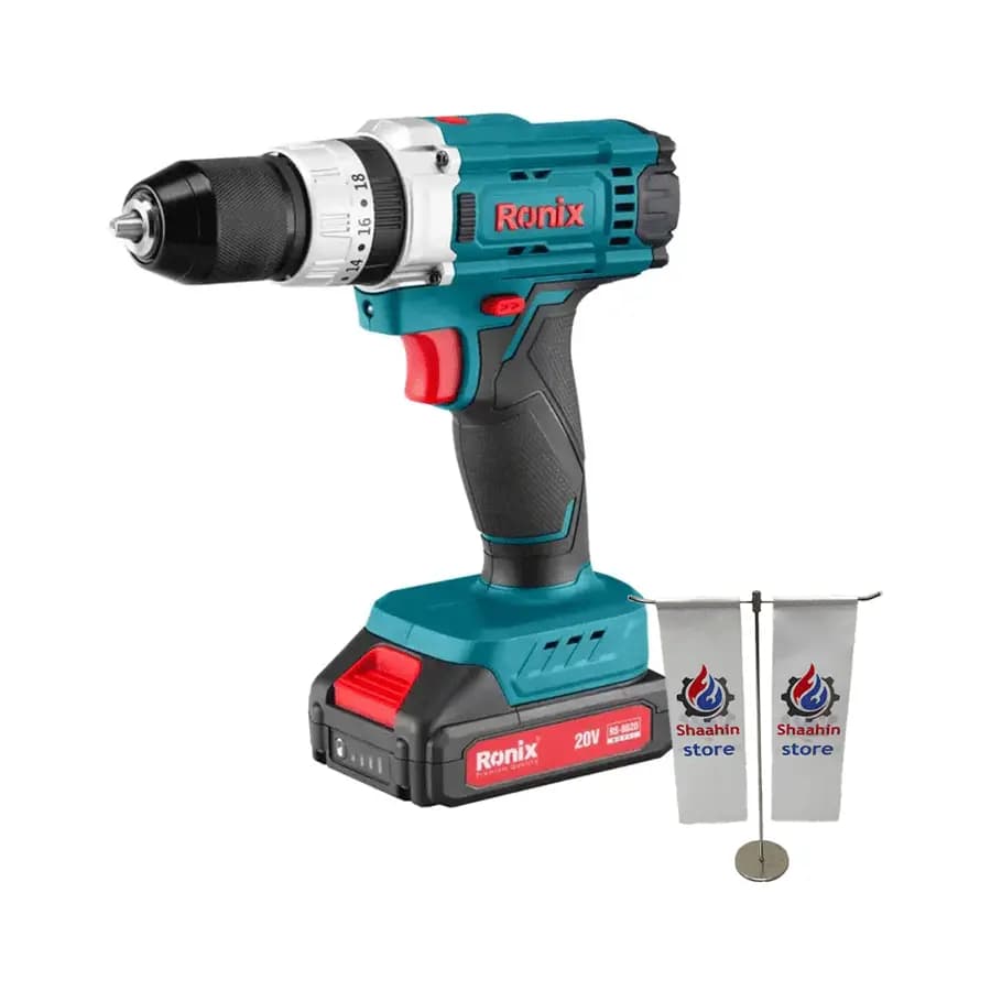 کیت دریل شارژی 20 ولت رونیکس مدل RS-8620 — تصویر ۳