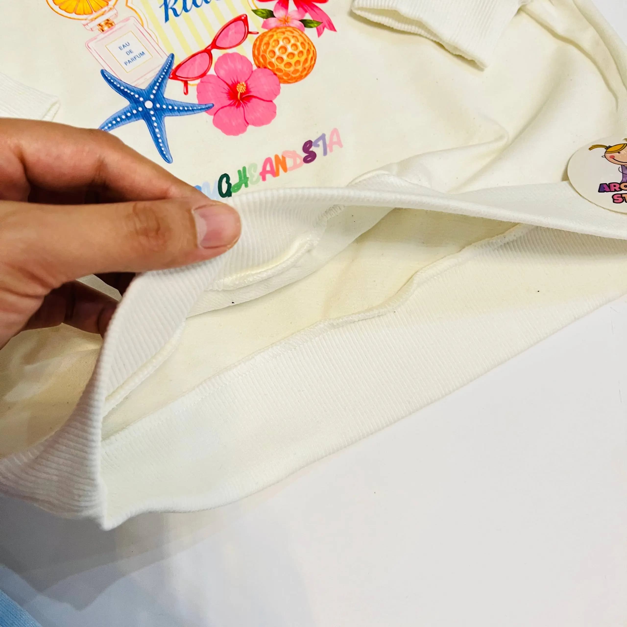 ست بلوز و شلوار دخترانه ساحلی کد 931 — تصویر ۶
