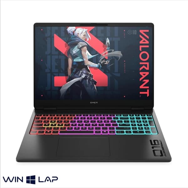لپ تاپ HP Gaming مدل Omen Max 16 – پردازنده Ryzen 9 AI-375HX – گرافیک 16GB RTX 5080 حافظه RAM 32GB حافظه هارد SSD 1Tb