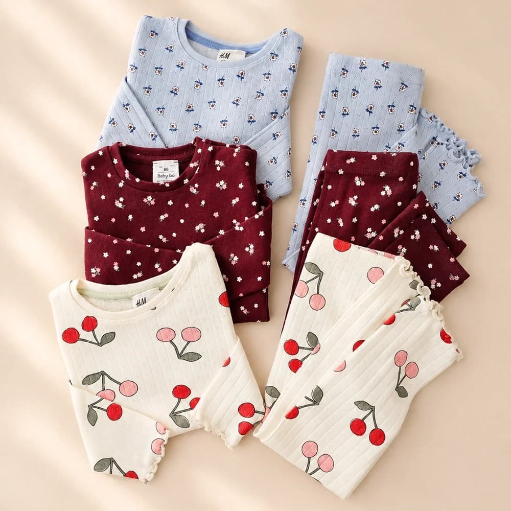 ست نخ پنبه H&M-کدLK1787 — تصویر ۹