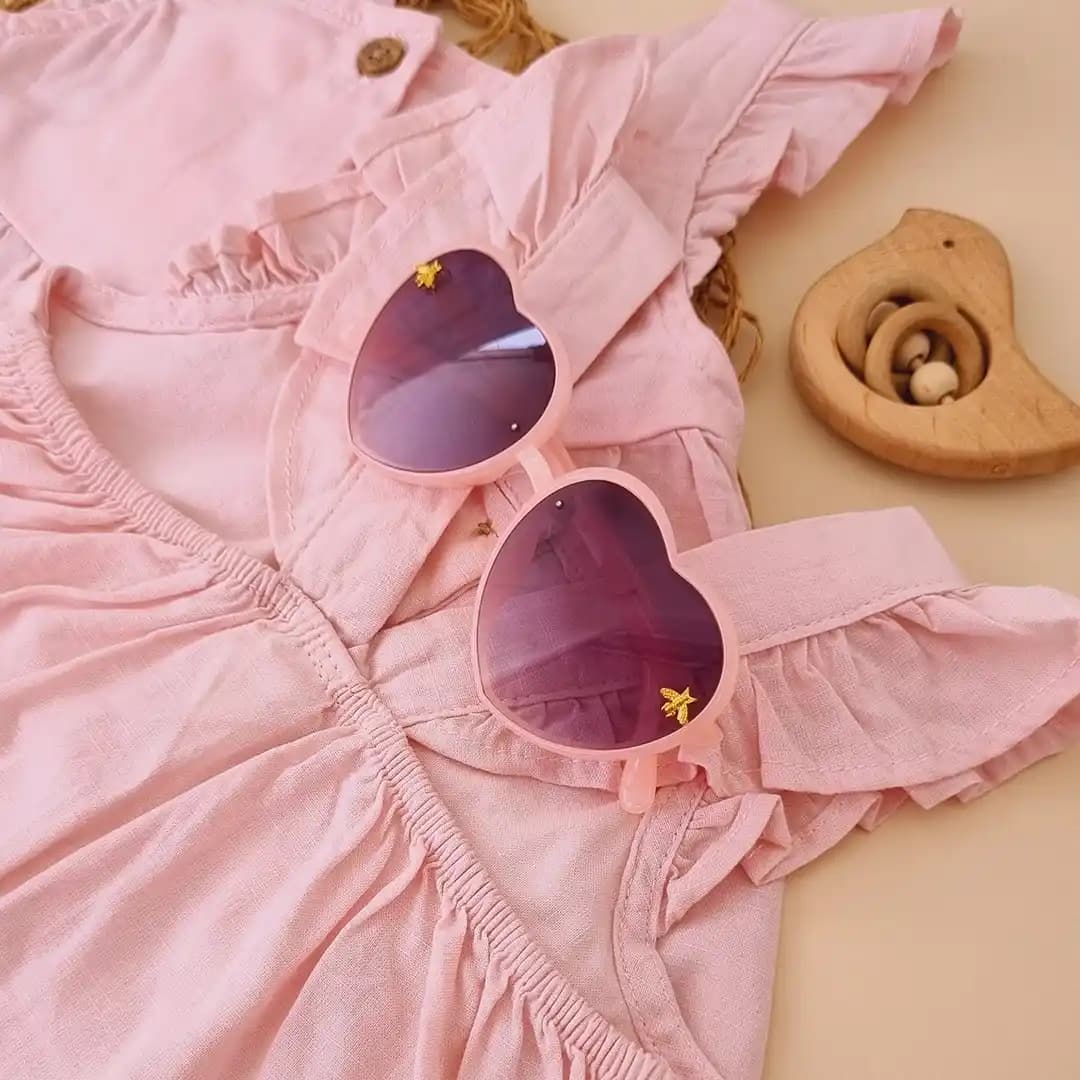 پیراهن صورتی H&M-کدLK1326 — تصویر ۷