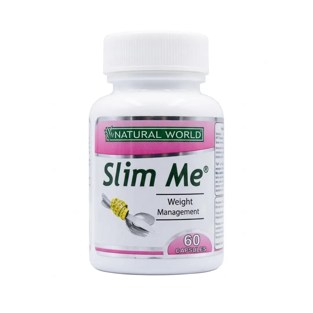 کپسول اسلیم می نچرال ورلد 60 عددی/Natural World Slim Me 60 Caps — تصویر ۳
