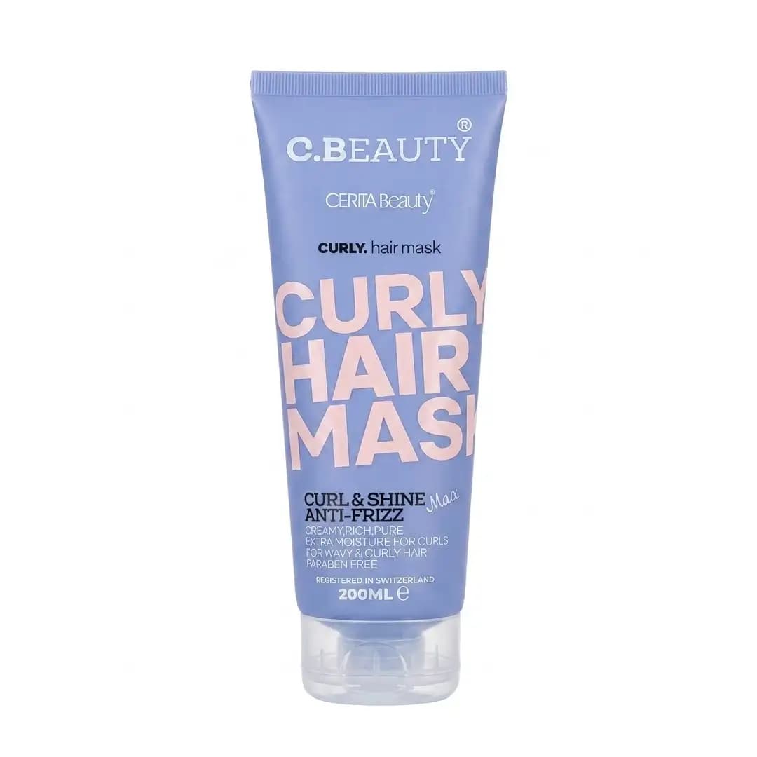 ماسک مو مناسب موهای فر سریتا بیوتی 200 میلی لیتر/Cerita Beauty Curly Hair Mask 200 ml — تصویر ۳