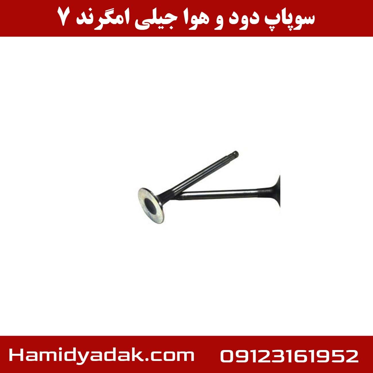 سوپاپ دود و هوا جیلی امگرند 7 — تصویر ۲