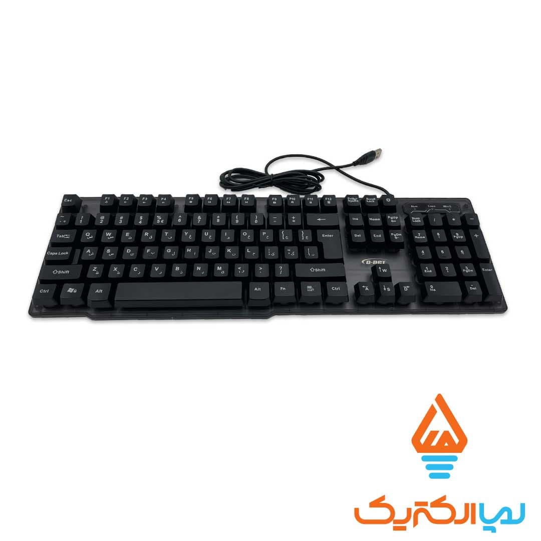 کیبورد گیمینگ دی نت DT-996 باسیم USB — تصویر ۳