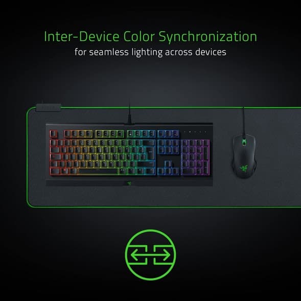 ریزر موس پد گیمینگ Razer Goliathus Extended Chroma Black