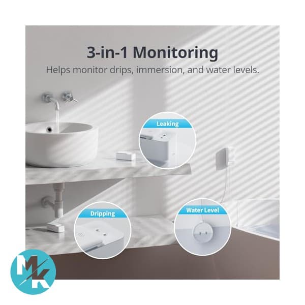 سنسور نشت آب SwitchBot مدل W4402000 همراه با کابل — تصویر ۱۲