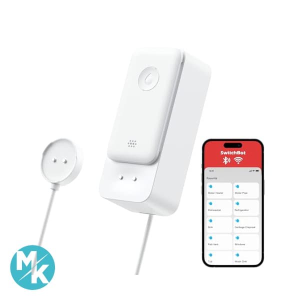 سنسور نشت آب SwitchBot مدل W4402000 همراه با کابل — تصویر ۷