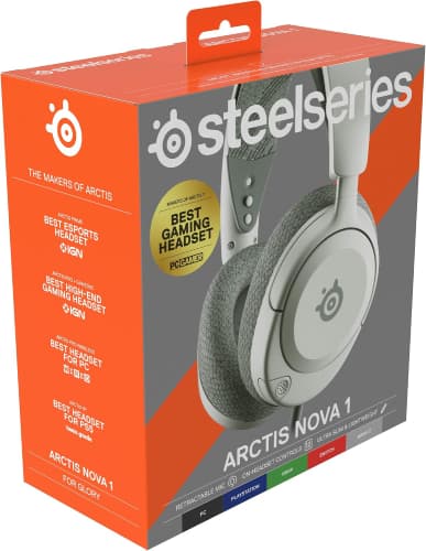 هدفون با سیم استیل سریز Arctis Nova 1P — تصویر ۷