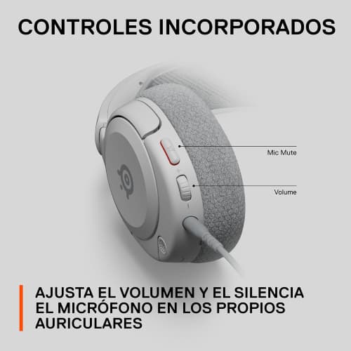 هدفون با سیم استیل سریز Arctis Nova 1P — تصویر ۸