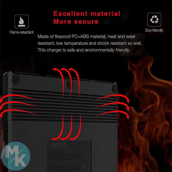 شارژر باتری برند miboxer مدل c8 — تصویر ۷