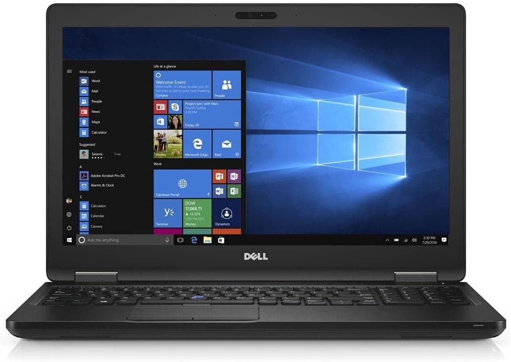 لپ‌تاپ Dell Latitude E5550 | پردازنده Core i5 نسل 5، رم 8GB، SSD 256GB – انتخابی اقتصادی برای کار و تحصیل — تصویر ۸