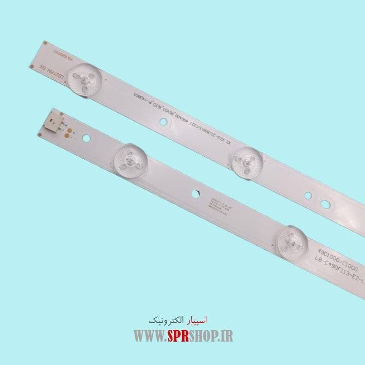 LED BAR HITACHI 49″ D1000 5*12LED(6+6) 996MM — تصویر ۲