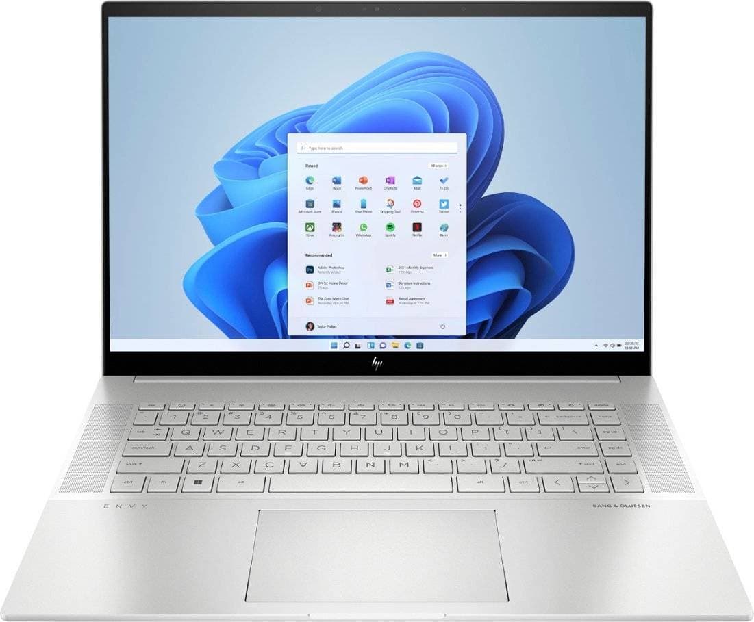 لپ‌تاپ اچ‌پی Envy 16-h1023dx – Core i9 نسل ۱۳، ۱۶GB رم، ۱TB SSD، کارت گرافیک NVIDIA GeForce RTX 4060 – صفحه‌نمایش لمسی ۱۶ اینچ — تصویر ۲