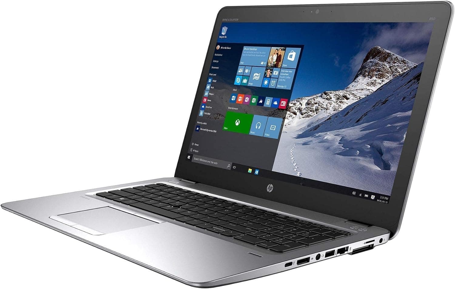 لپتاپ HP EliteBook 850 G3 | پردازنده Core i5 نسل 6، 8GB RAM، 256GB SSD – سبک، سریع، مطمئن — تصویر ۱۰