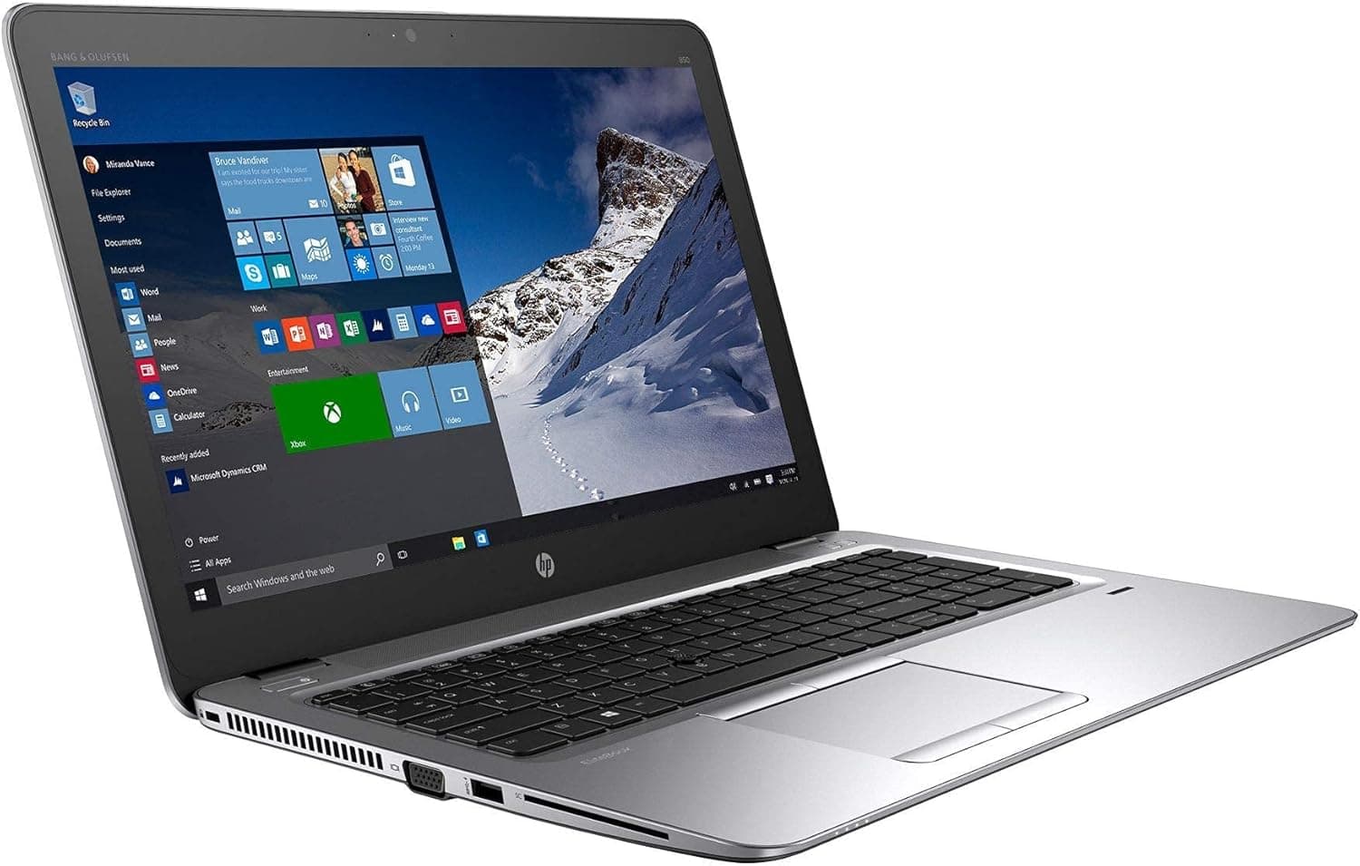 لپتاپ HP EliteBook 850 G3 | پردازنده Core i5 نسل 6، 8GB RAM، 256GB SSD – سبک، سریع، مطمئن — تصویر ۱۲