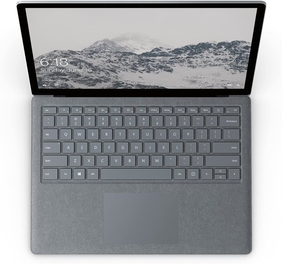 لپ تاپ ماکروسافت سرفیس Microsoft Surface Laptop 1 Core i7 7th gen Ram 16GB 512GB SSD — تصویر ۴