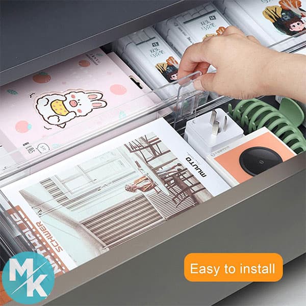 تقسیم کننده کشو قابل تنظیم برند Generic مدل Acrylic — تصویر ۷
