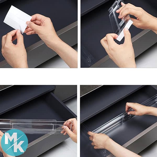 تقسیم کننده کشو قابل تنظیم برند Generic مدل Acrylic — تصویر ۵