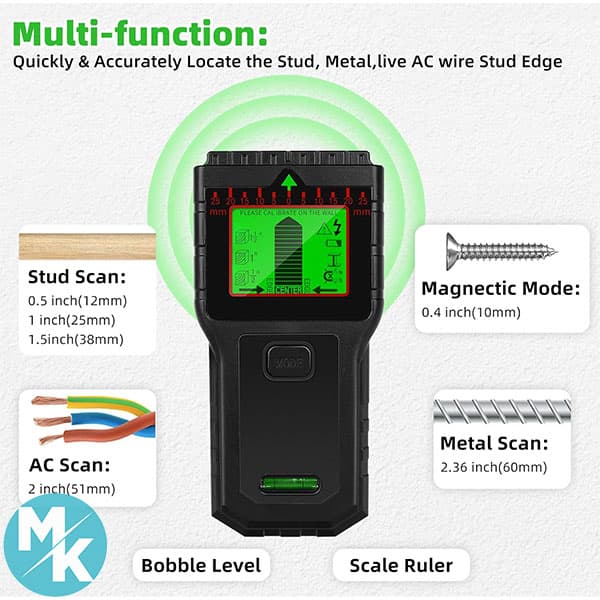 اسکنر دیواری برند Stud Finder مدل T30 — تصویر ۶