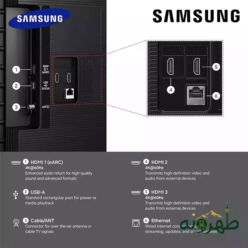 تلویزیون 65 اینچ سامسونگ Samsung مدل UA65U8000HU — تصویر ۹