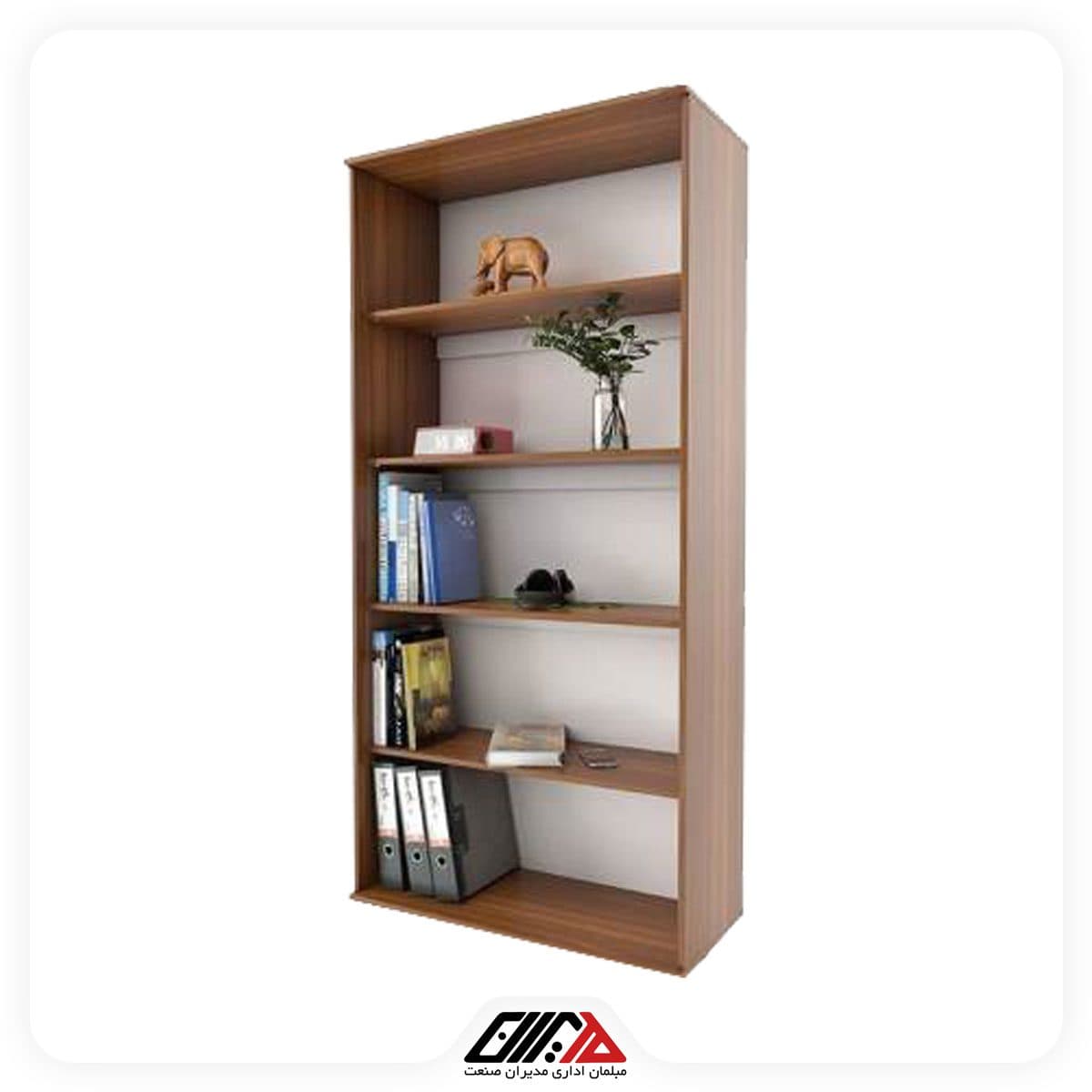 کتابخانه پنج طبقه چوبی K180 — تصویر ۲