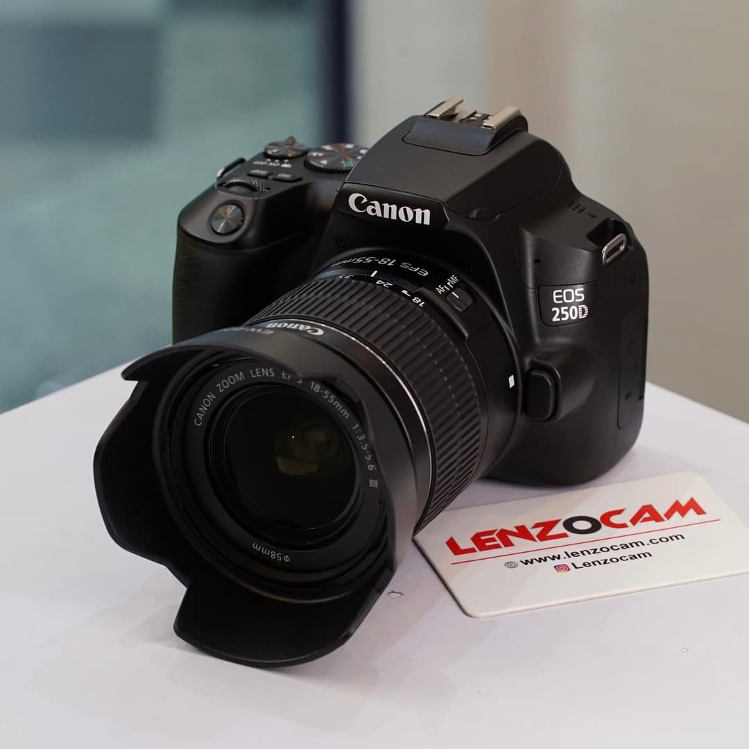 دوربین دست دوم canon 250D 18-55 — تصویر ۲