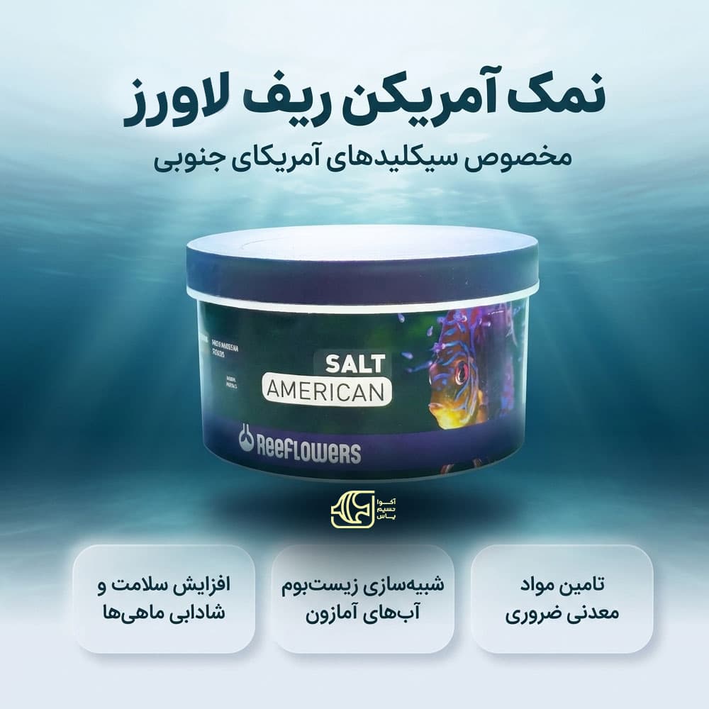 نمک معدنی آمریکن سالت ریف لاورز — تصویر ۲