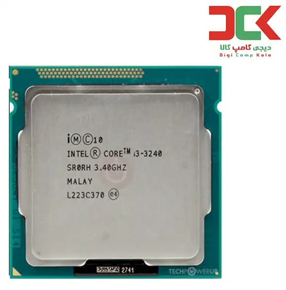 پردازنده اینتل بدون باکس تری Intel Core i3 3240 3.4 GHz 3MB Cache LGA 1155 TRAY سری Ivy Bridge خرید آنلاین و ح?