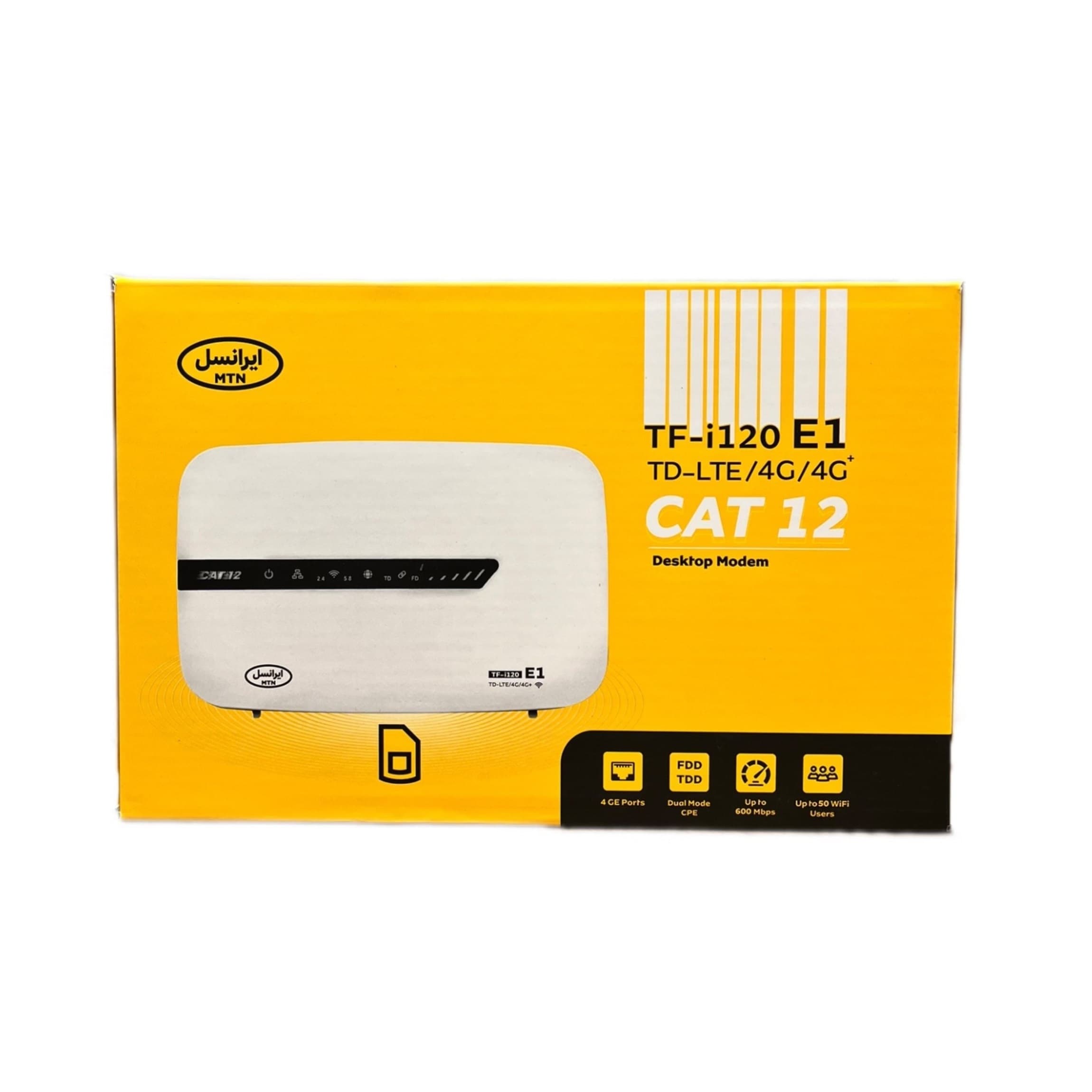 مودم رومیزی 4G TDLTE ایرانسلTF-i120 E1 — تصویر ۵