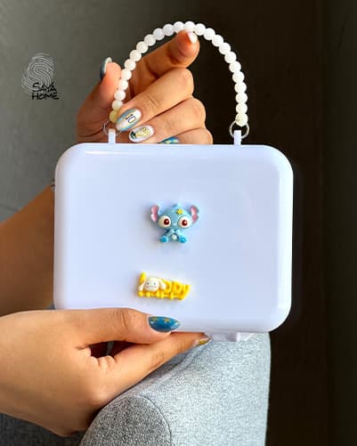 مینی کیف عروسکی دخترانه فانتزی | کیف کوچک کودک برای اکسسوری و لوازم ریز — تصویر ۵