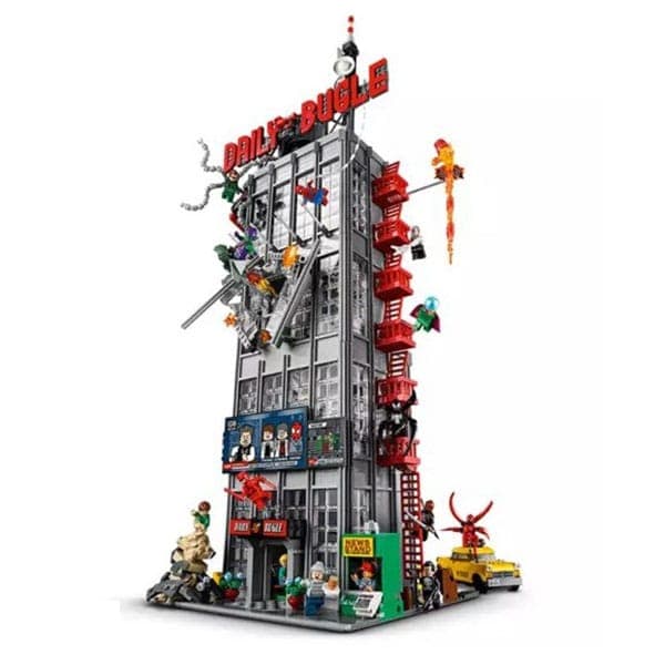 ساختنی مدل ساختمان روزنامه دیلی باگل مرد عنکبوتی Spider-Man Daily Bugle Newspaper Office — تصویر ۹