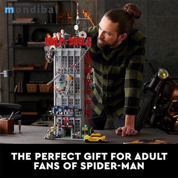 ساختنی مدل ساختمان روزنامه دیلی باگل مرد عنکبوتی Spider-Man Daily Bugle Newspaper Office — تصویر ۸