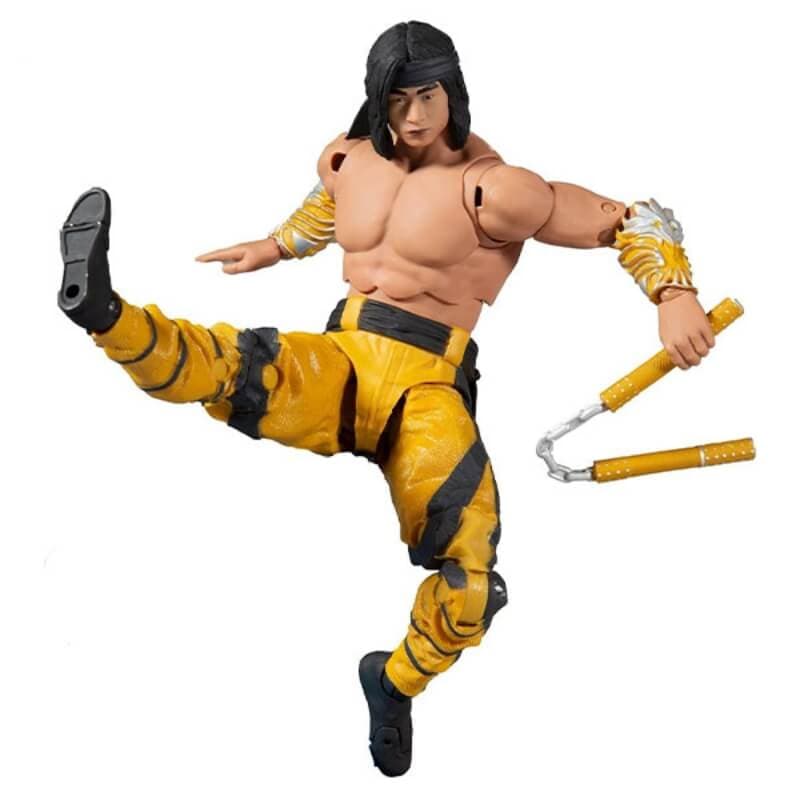 اکشن فیگور مک فارلن مدل لیو کانگ از سری مورتال کمبت Mortal Kombat Liu Kang — تصویر ۱۱