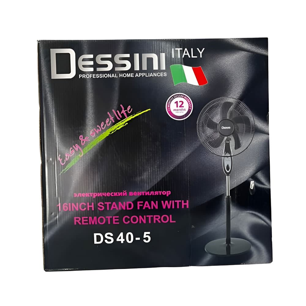 پنکه مشکی دسینی مدل DS 40-5 — تصویر ۹