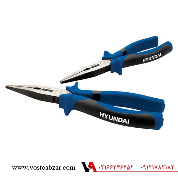 انبر دم باریک 6 اینچ هیوندای مدل HT1606 — تصویر ۳