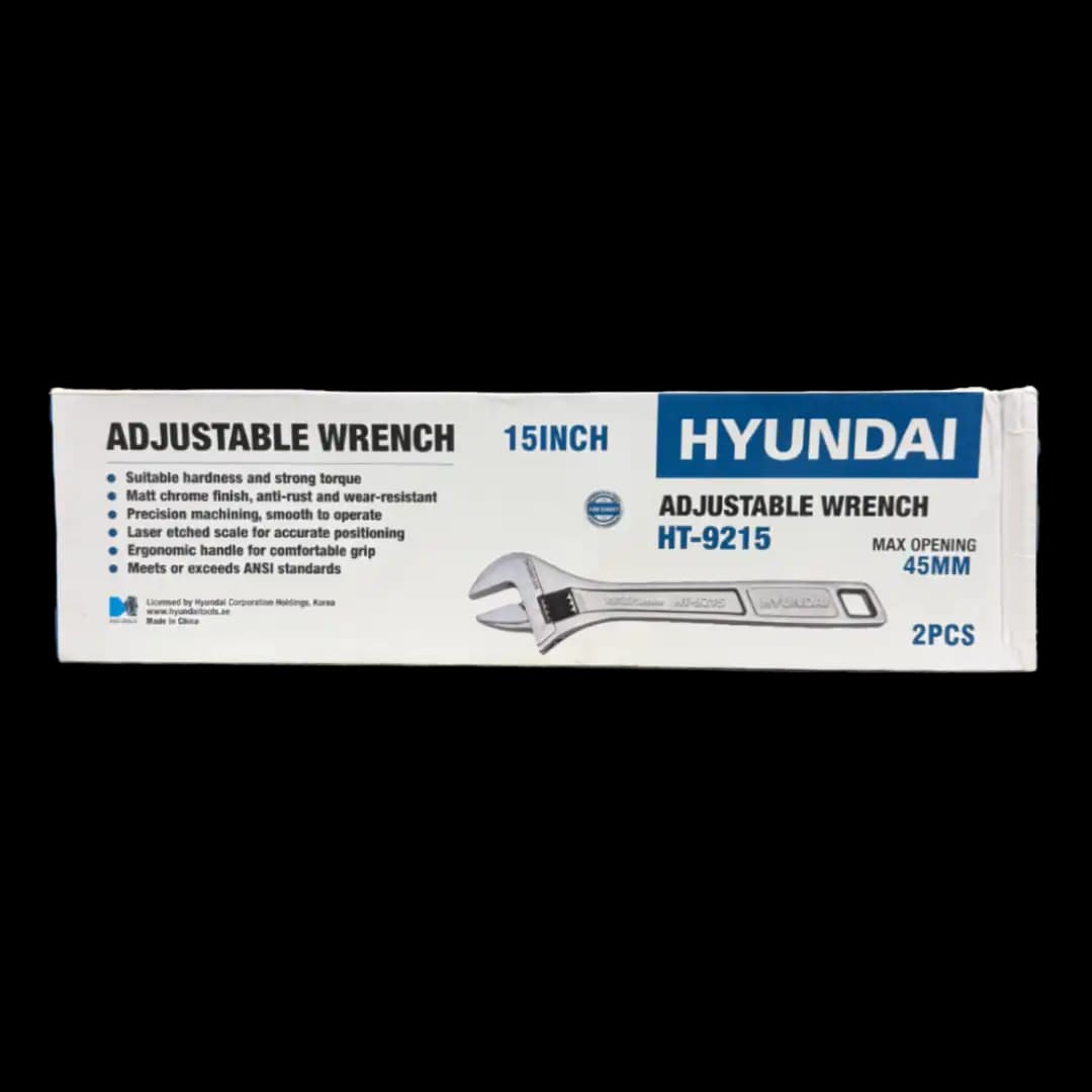 آچار فرانسه 15 اینچ هیوندای مدل HT-9215 — تصویر ۴