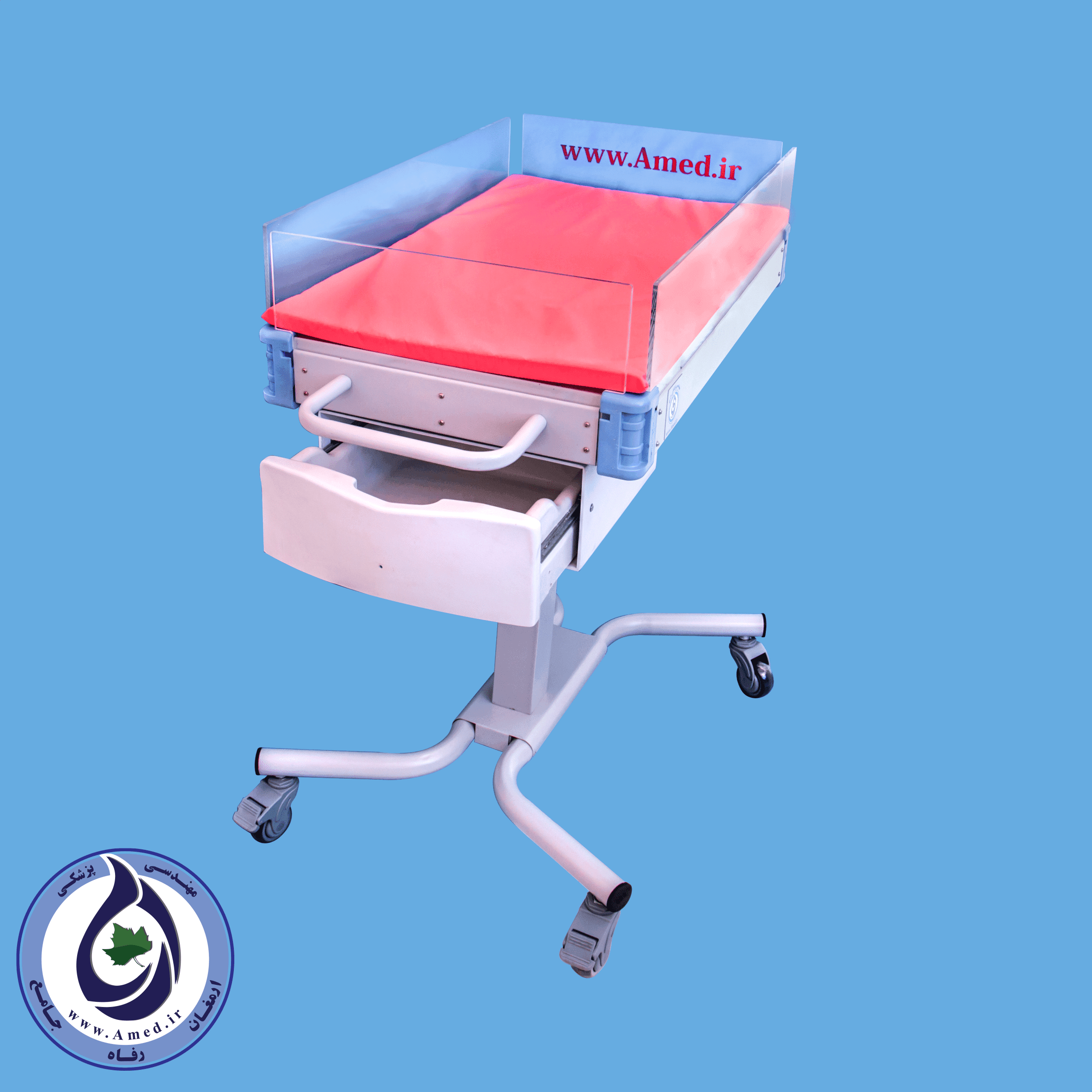 تخت بستری (کات) نوزاد – مدل جامع